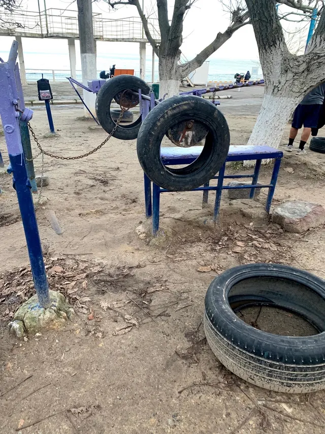 Outdoor Gym in Малий Фонтан, Одеса