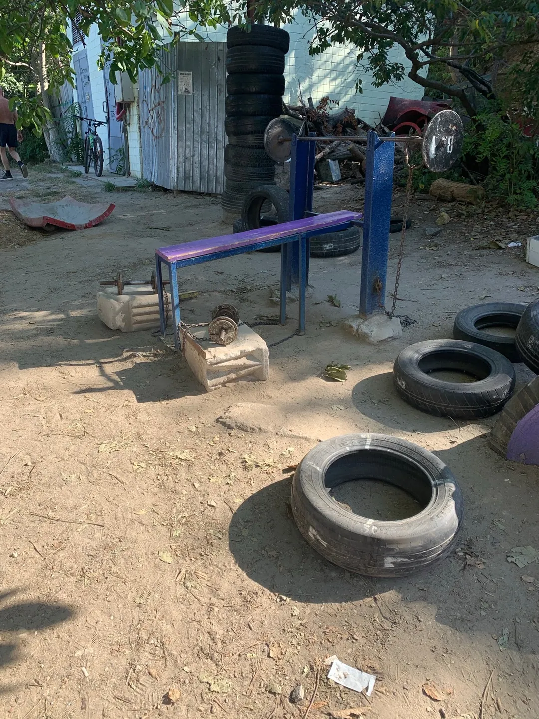 Jump Platform at Outdoor Gym in Малий Фонтан, Одеса – photo 5 of 7