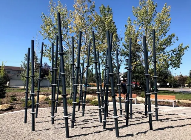 Calisthenics Park at Harvest Hills Gate NE, Calgary
