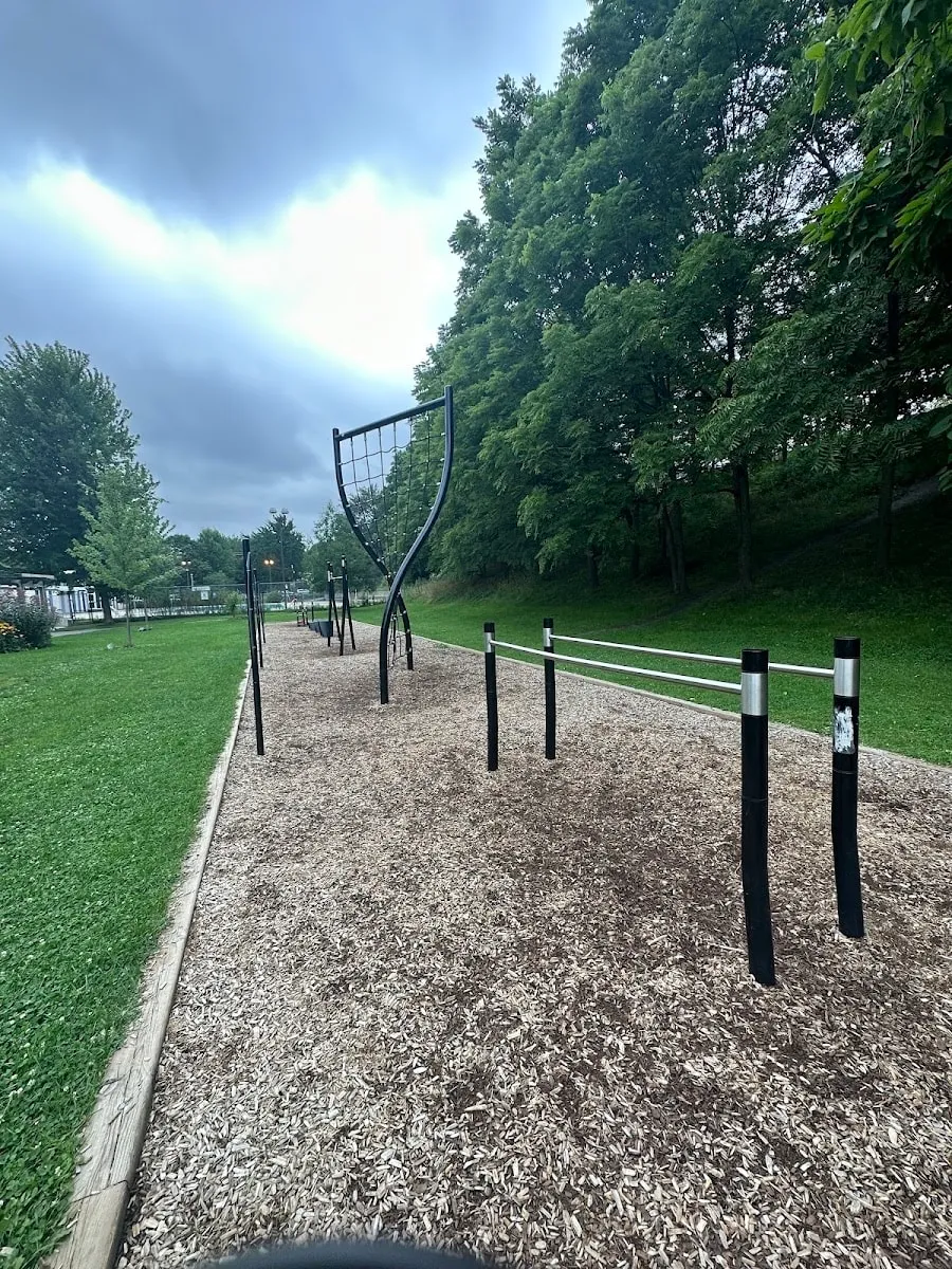 Sbarra per trazioni presso Calisthenics Park at Parkfield Avenue, Toronto – foto 1 di 1