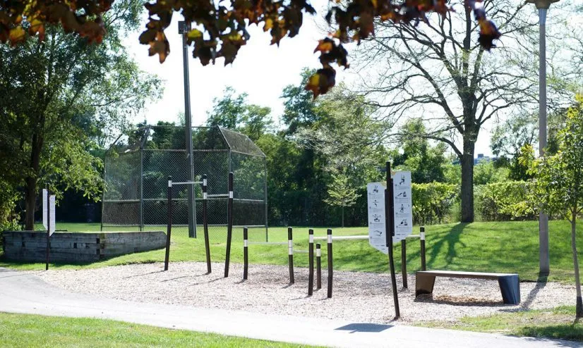 Push Up Bar at Calisthenics Park at Denison Road West, Toronto – photo 1 of 1