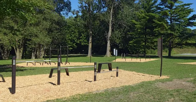 Calisthenics Park at Rue Lefrançois, Rosemère