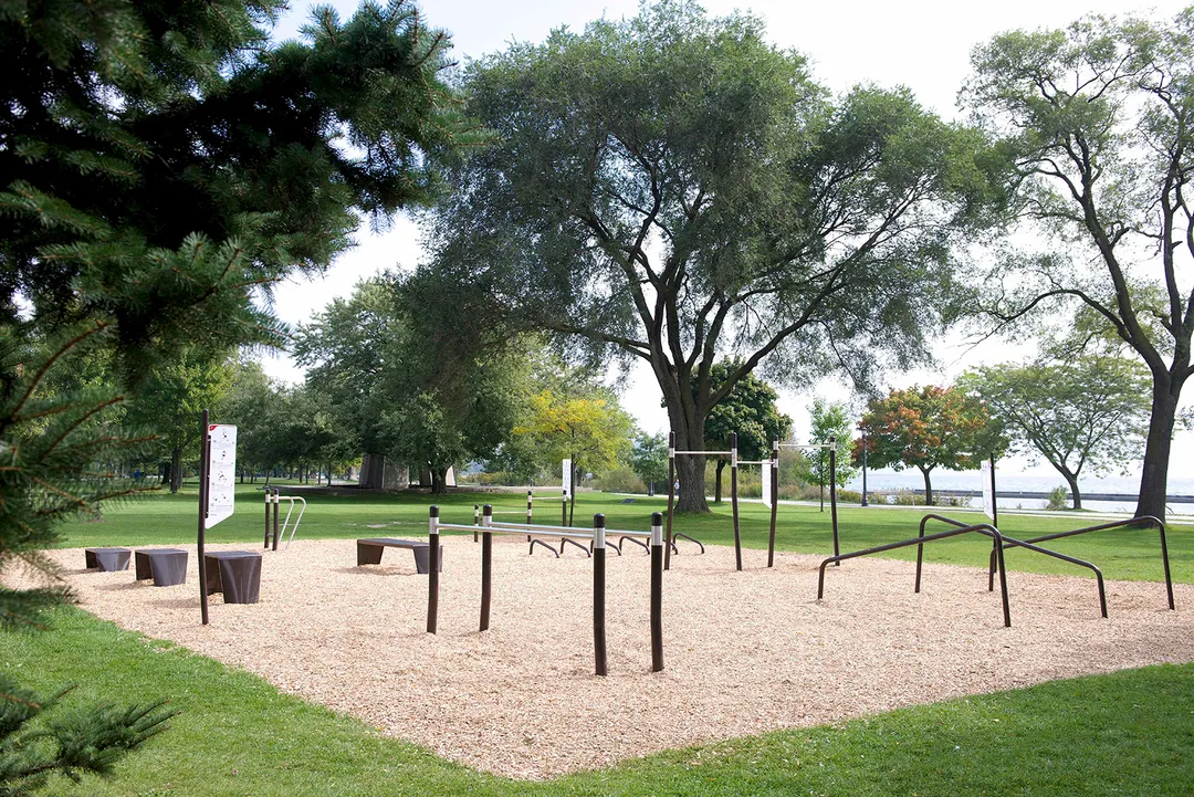 Jump Platform at Calisthenics Park at Waterfront Recreational Trail, Toronto – photo 1 of 1