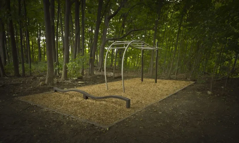 Платформа для прыжков на площадке Calisthenics Park at Rue Troy, Montréal – фото 1 из 1