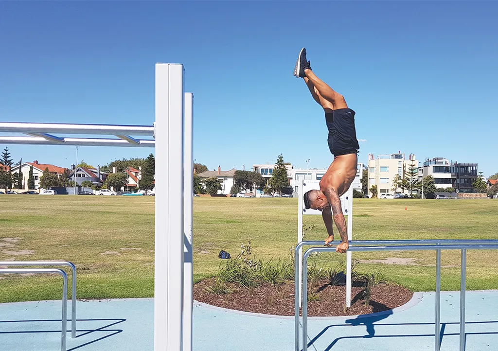 Monkey Bars at Calisthenics Park at Bay Trail, Melbourne – photo 4 of 6