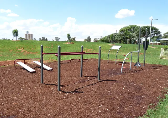 Calisthenics Park at Stan Peters Oval, Hillston