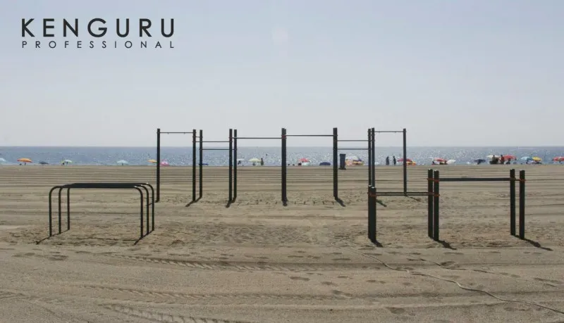 Pull Up Bar at Calisthenics Park at Street workout Roqueta de Mar, El Parador de las Hortichuelas – photo 1 of 1