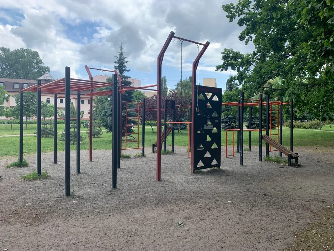 Sprossenwand bei Calisthenics Park at вулиця Докії Гуменної, Київ – Foto 4 von 4