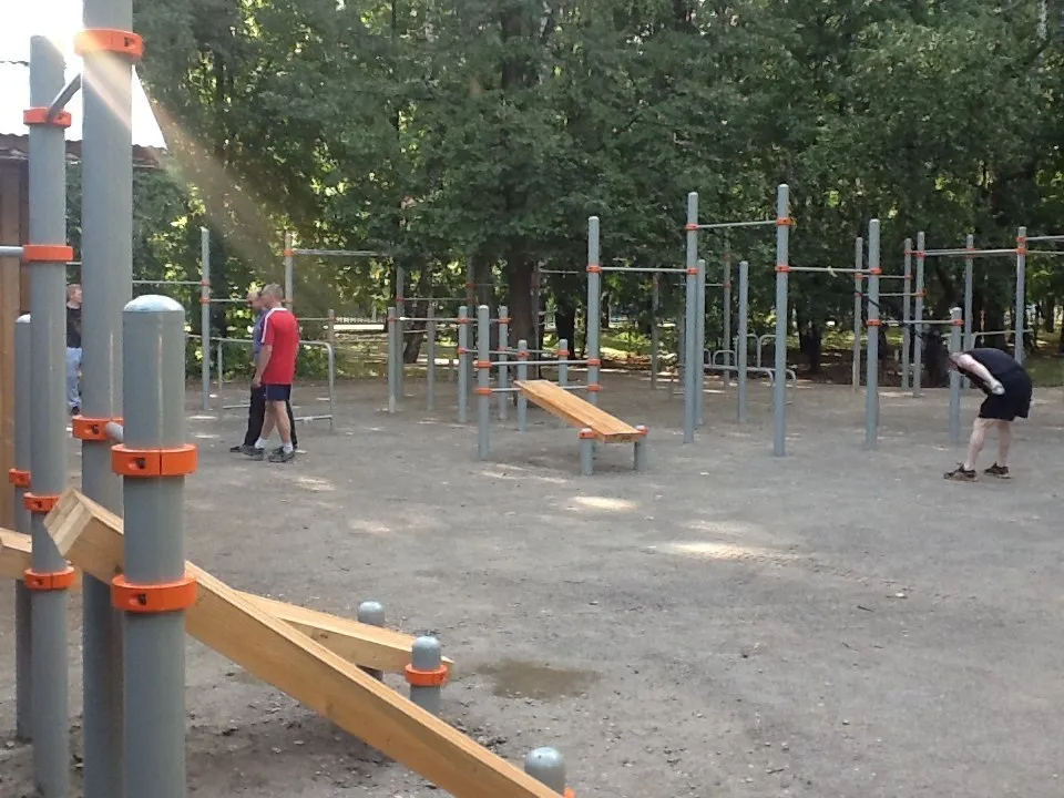 Pull Up Bar at Calisthenics Park at улица Свободы, Москва – photo 1 of 4