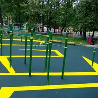 Calisthenics Park at 1-й Красногвардейский проезд, Москва - thumbnail 3