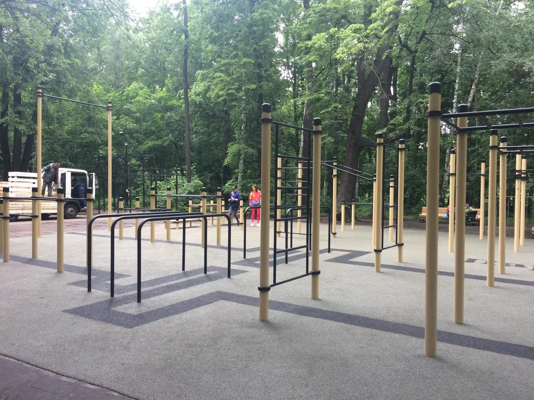 Push Up Bar at Calisthenics Park at Reebok crossfit, Москва – photo 2 of 12