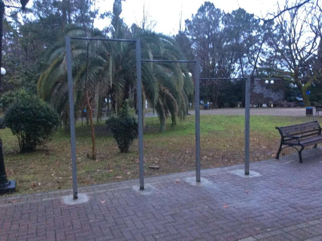 Sbarra per trazioni presso Outdoor Gym in Театральная, Сочи – foto 1 di 4