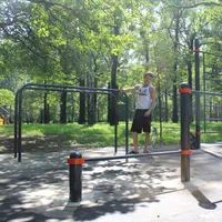 Calisthenics Park at Ленинский проспект, Химки - thumbnail 3