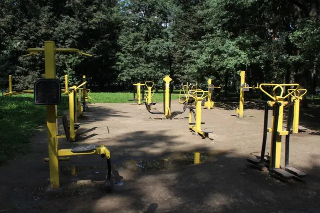 Calisthenics Park at Ленинский проспект, Химки