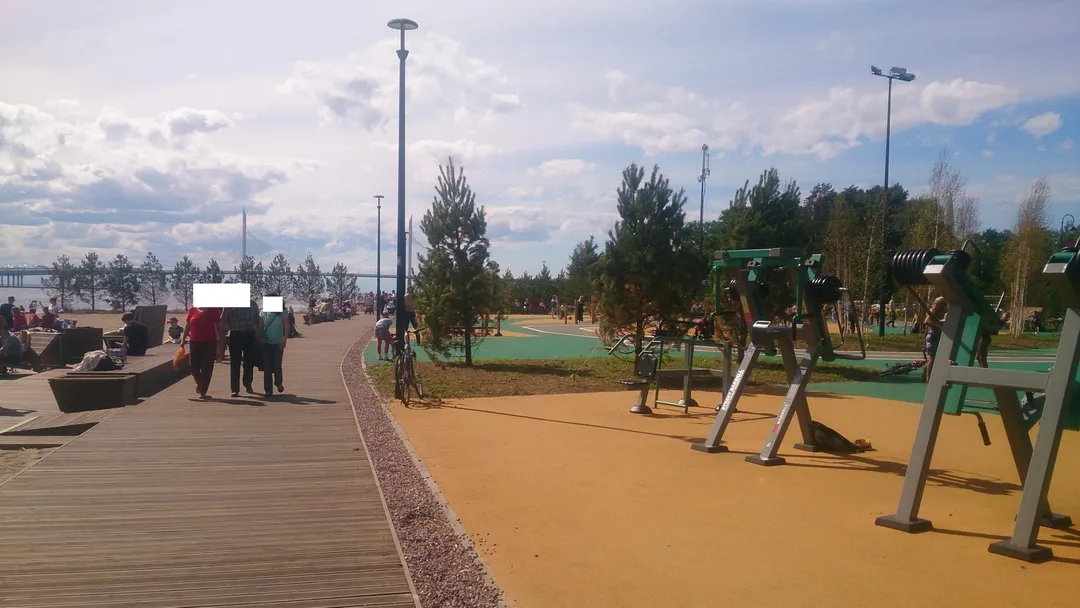 Pull Up Bar at Calisthenics Park at Южная дорога, Санкт-Петербург – photo 1 of 6