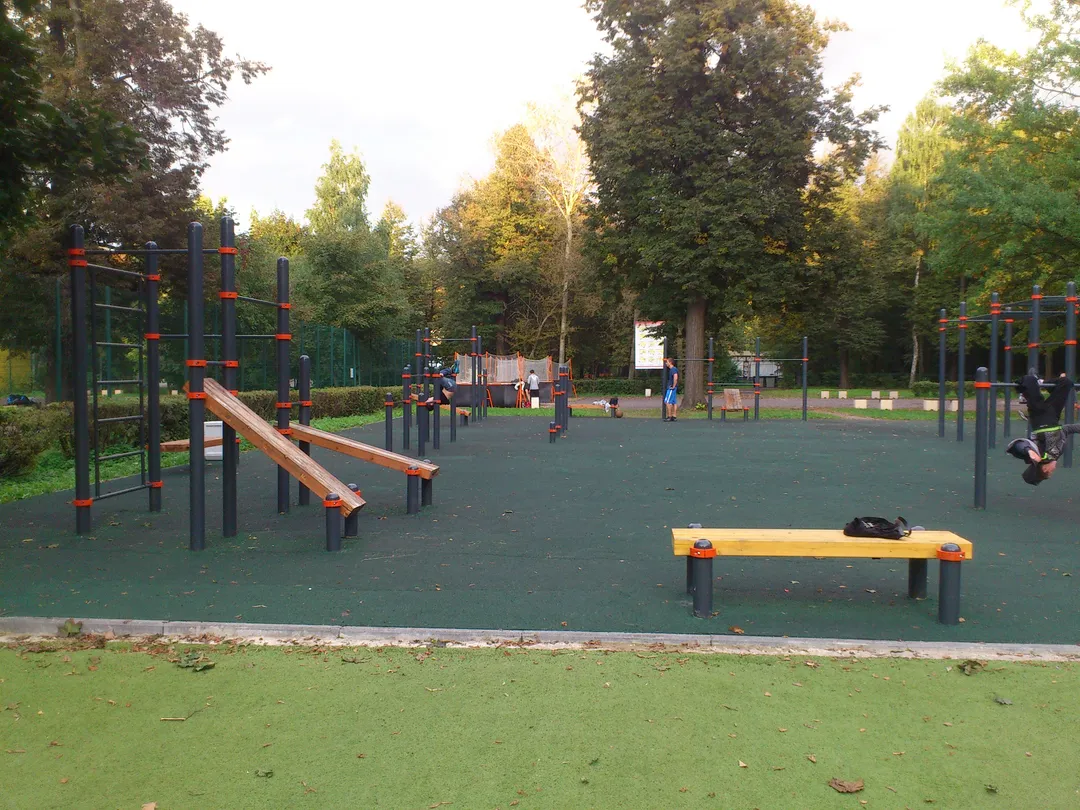 Abs Bench at Calisthenics Park at Народный проспект, Москва – photo 6 of 6