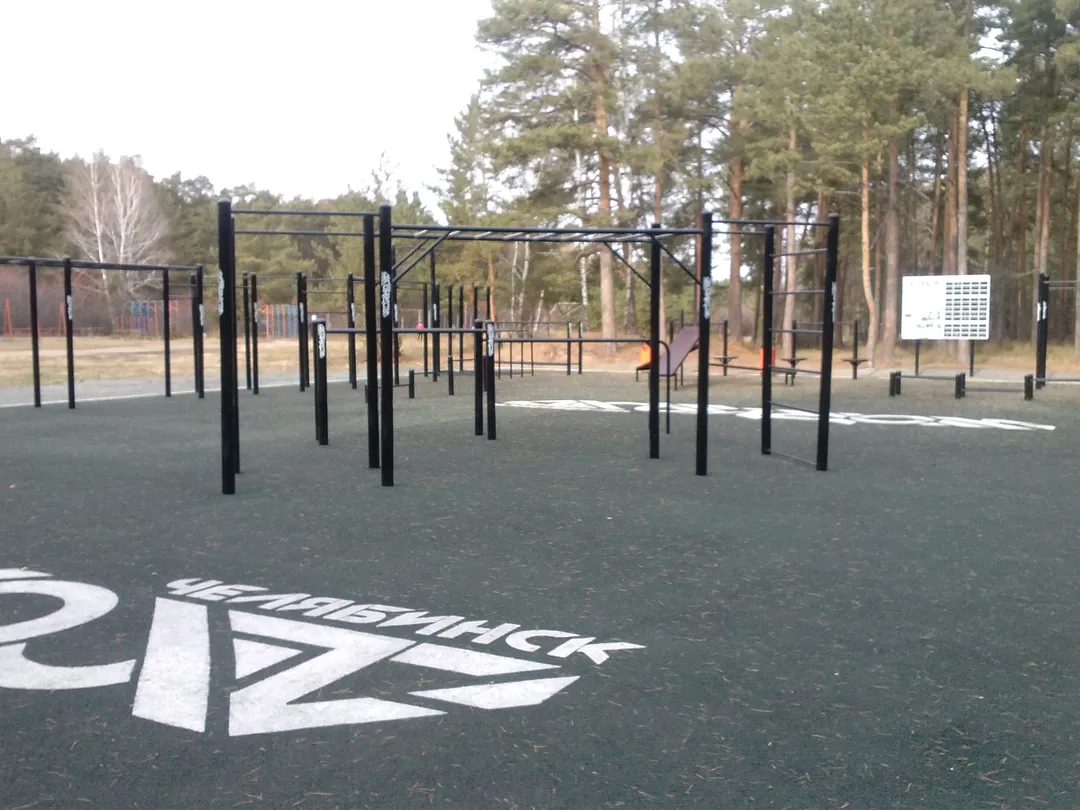 Турник на площадке Calisthenics Park at Лесопарковая улица, Челябинск – фото 1 из 4