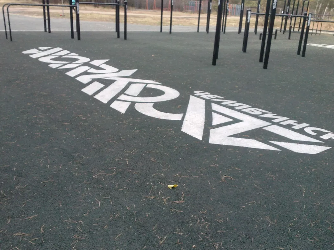 Упоры для отжиманий на площадке Calisthenics Park at Лесопарковая улица, Челябинск – фото 2 из 4