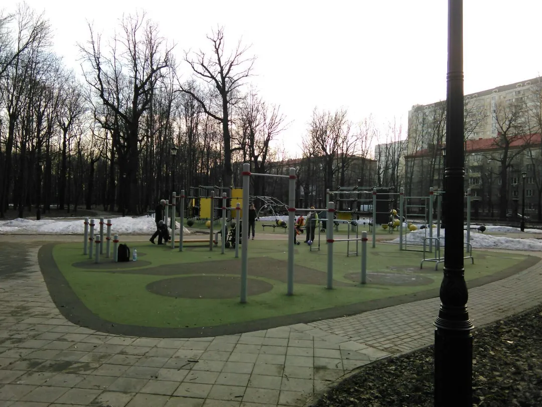 Monkey Bars at Calisthenics Park at Ботаническая улица, Москва #wp1341 – photo 7 of 7