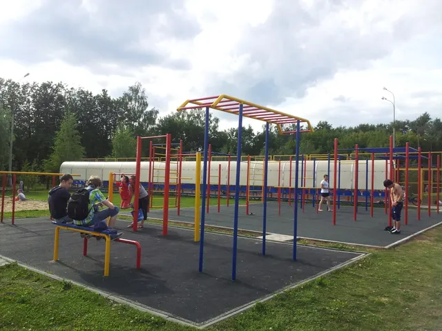 Calisthenics Park at улица Колпакова, Мытищи