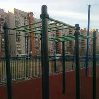 Calisthenics Park at улица Кораблестроителей, Санкт-Петербург - thumbnail 4