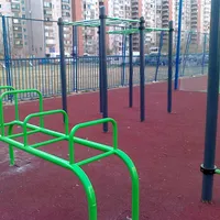Calisthenics Park at улица Кораблестроителей, Санкт-Петербург - thumbnail 2