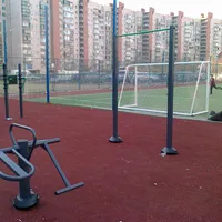 Calisthenics Park at улица Кораблестроителей, Санкт-Петербург - thumbnail 3
