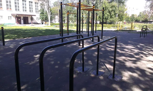 Calisthenics Park at Спортивный комплекс «Вымпел», Королёв