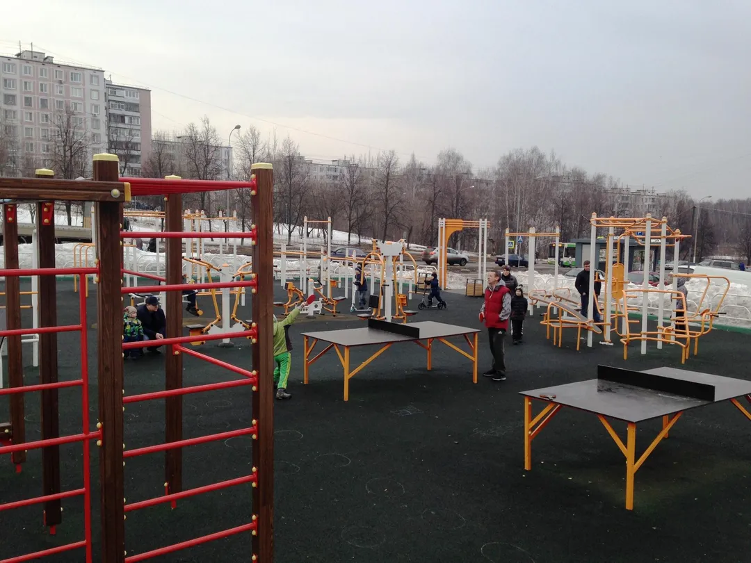 Parallel Gym Bars at Calisthenics Park at улица Рокотова, Москва – photo 2 of 3