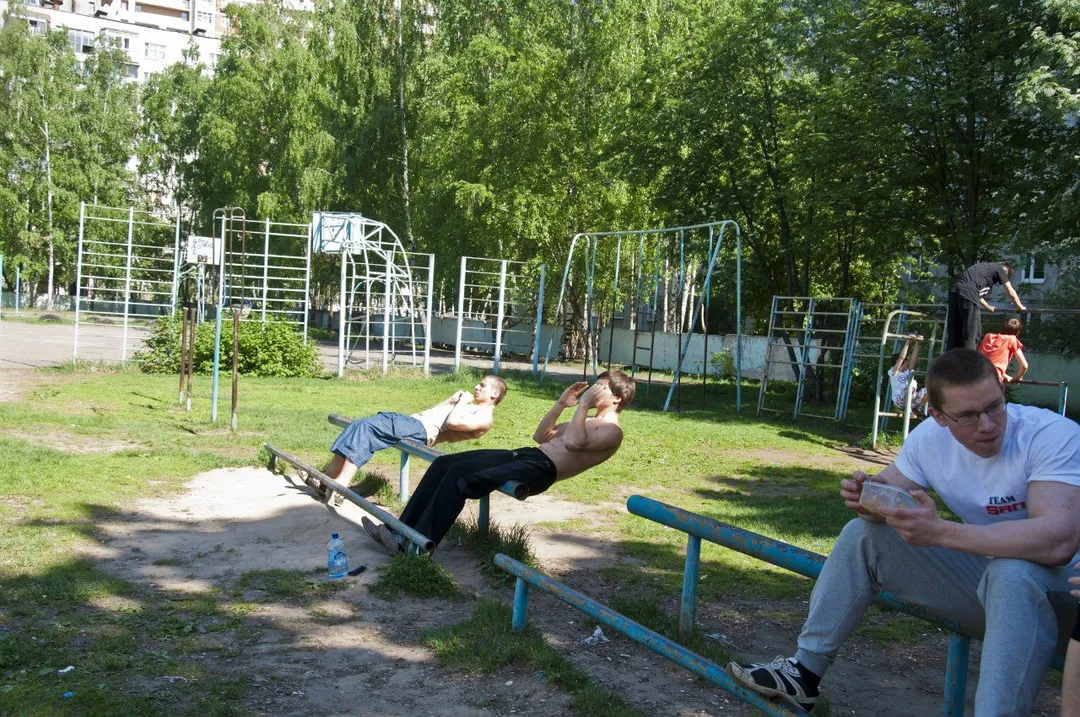Klimmzugstange bei Calisthenics Park at улица Фадеева, Балашиха – Foto 1 von 5