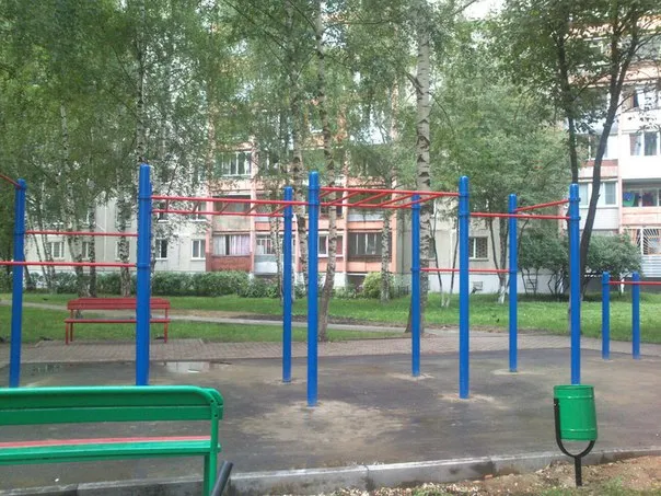 Hangelstange bei Calisthenics Park at улица Твардовского, Балашиха – Foto 3 von 3