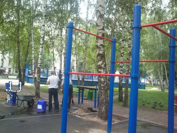 Barren bei Calisthenics Park at улица Твардовского, Балашиха – Foto 2 von 3