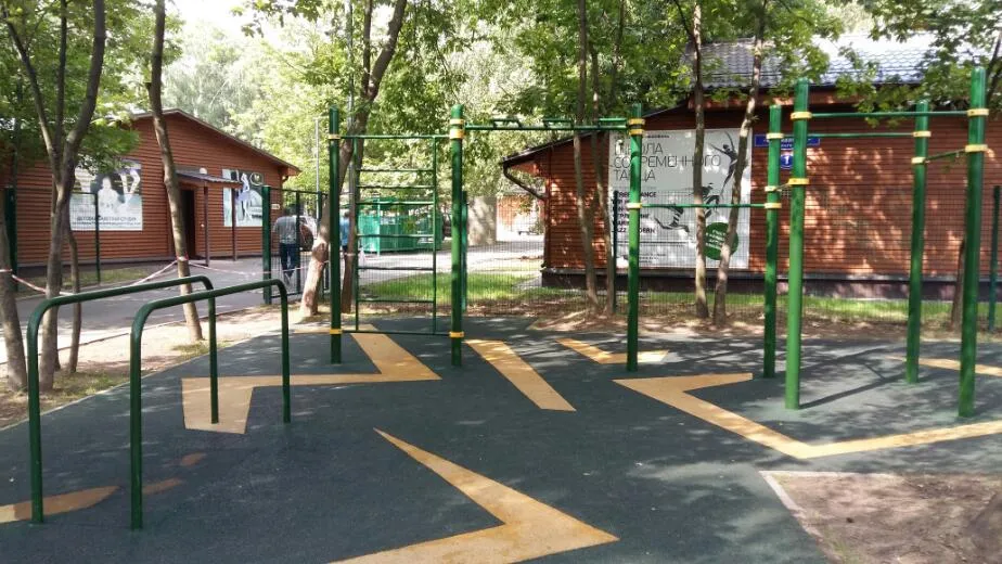 Pull Up Bar at Outdoor Gym in район Кузьминки, Москва – photo 1 of 4