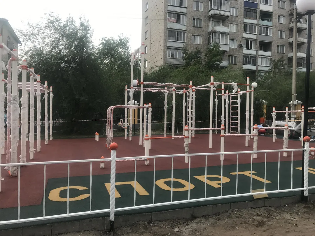 Spalliera presso Calisthenics Park at улица Пушкина, Чита – foto 4 di 5