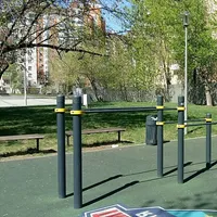 Calisthenics Park at улица Пресненский Вал, Москва - thumbnail 3