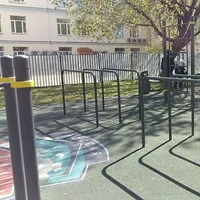 Calisthenics Park at улица Пресненский Вал, Москва - thumbnail 2