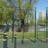 Calisthenics Park at улица Пресненский Вал, Москва - thumbnail 4
