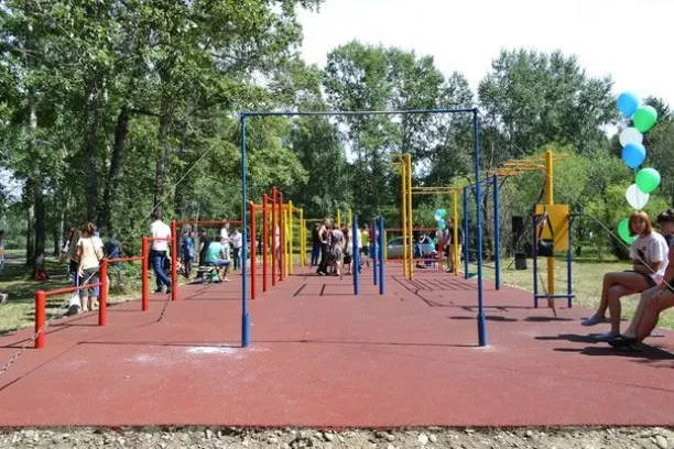 Sbarra per trazioni presso Calisthenics Park at остров Юность, Иркутск – foto 1 di 1