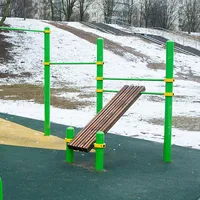 Calisthenics Park at вуліца Пятра Глебкі, Мінск - thumbnail 5