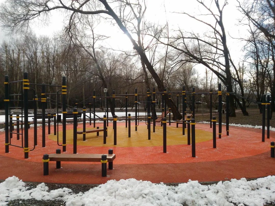 Pull Up Bar at Calisthenics Park at аллея Жемчуговой, Москва – photo 1 of 4