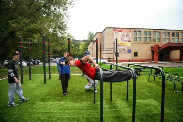Calisthenics Park at улица Чайковского, Ступино
