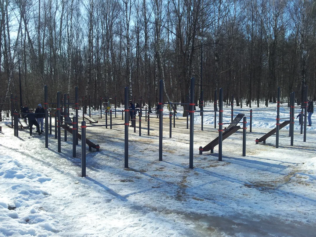 Pull Up Bar at Calisthenics Park at Воркаут, Москва – photo 1 of 7