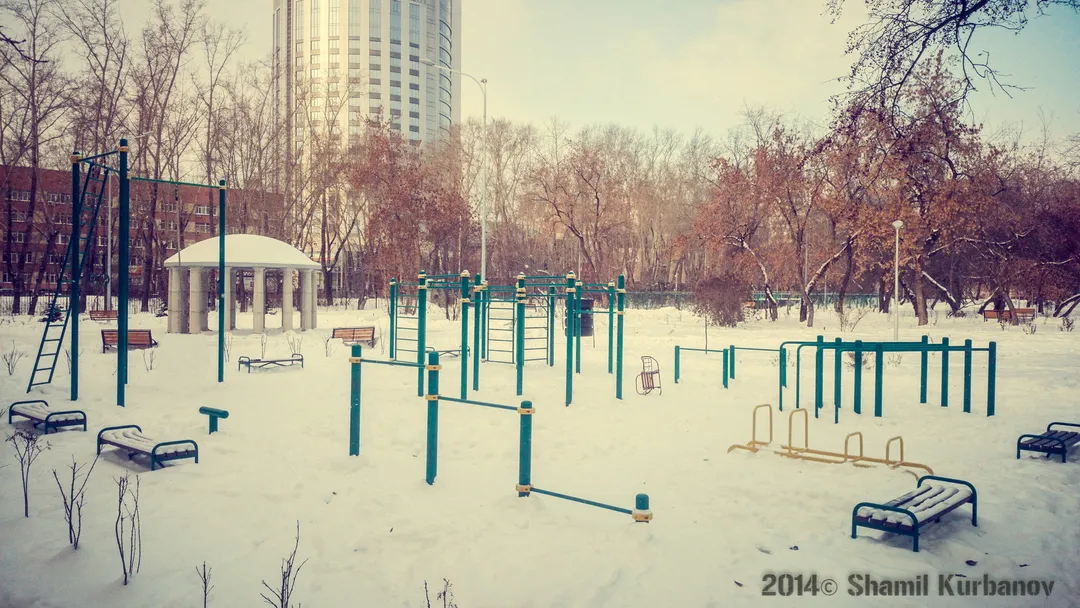 Espalderas en Calisthenics Park at Сад им. Павлика Морозова, Екатеринбург – foto 11 de 11