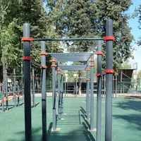 Calisthenics Park at улица Зарубина, Йошкар-Ола - thumbnail 4