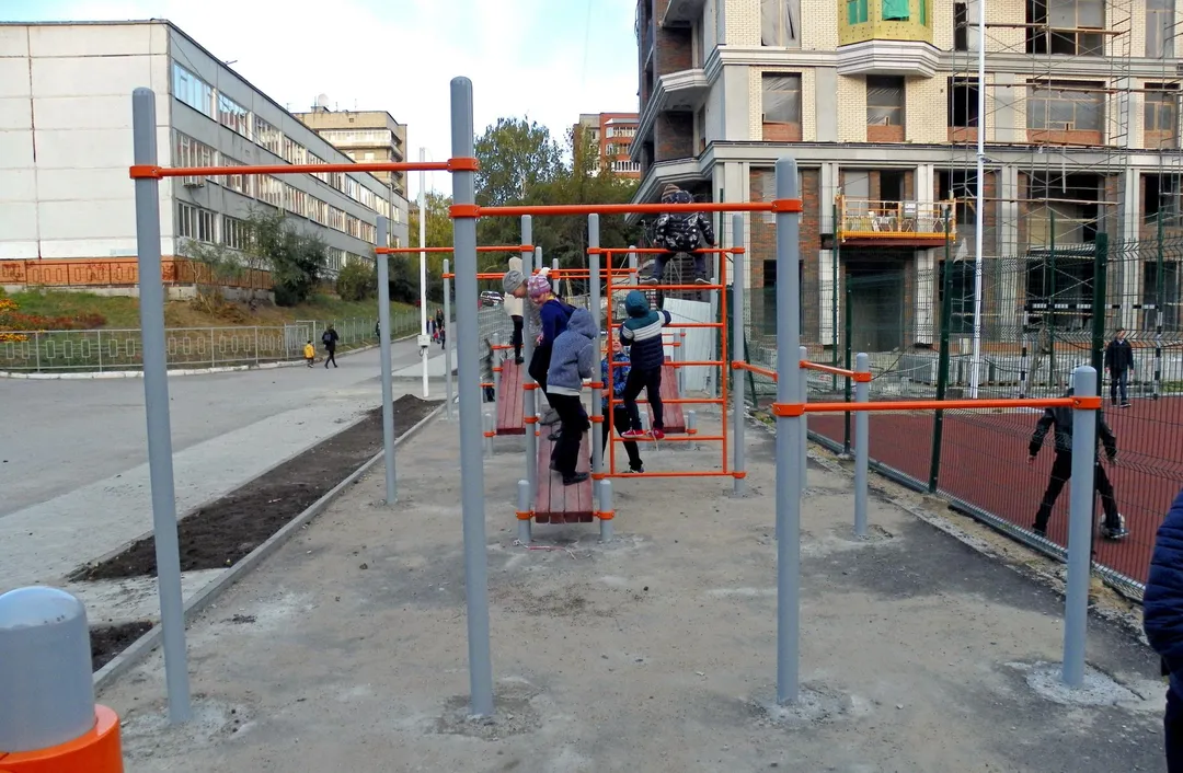 Monkey bar presso Calisthenics Park at улица Щетинкина, Новосибирск – foto 3 di 7