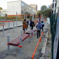 Calisthenics Park at улица Щетинкина, Новосибирск - thumbnail 2