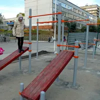 Calisthenics Park at улица Щетинкина, Новосибирск - thumbnail 5