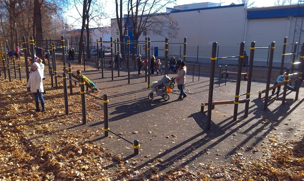 Pull Up Bar at Calisthenics Park at улица Демьянова, Тула – photo 1 of 2