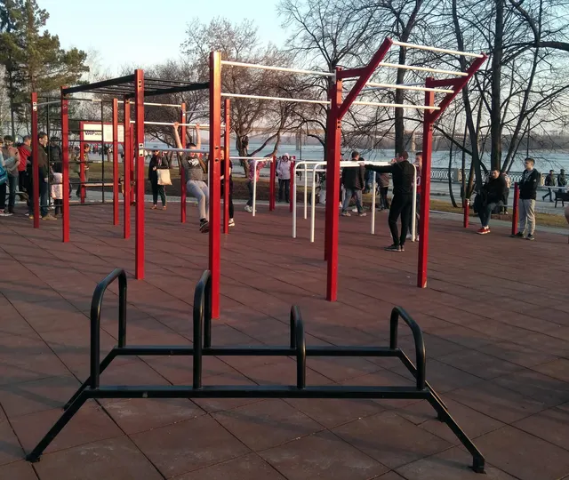 Calisthenics Park at Липовая аллея, городской округ Новосибирск