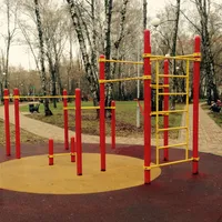 Calisthenics Park at Новохорошёвский проезд, Москва - thumbnail 3